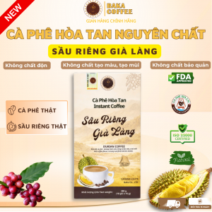 Cà phê hòa tan, đặc sản Gia Lai, sầu riêng, cà phê ngon 