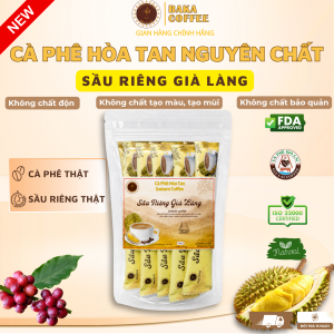 Cà phê hòa tan, đặc sản Gia Lai, sầu riêng, cà phê ngon 